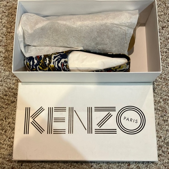 Kenzo Shoes Tiger-Print Slip On Espadrilles EU 36 - Picture 2 of 8